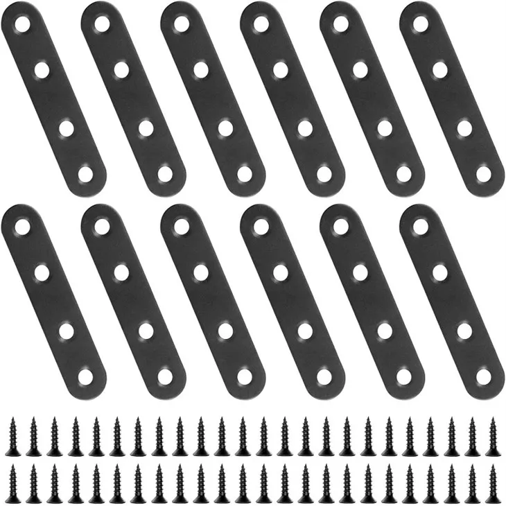 Stainless Straight Flat Metal Brace Bracket